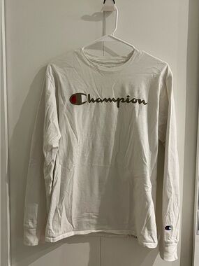 Champion White Crewneck Tee Men’s size M